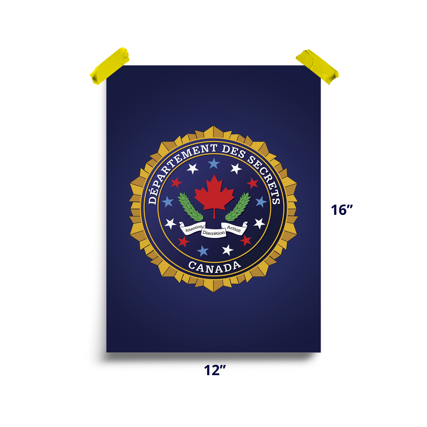 Affiche - Département des secrets