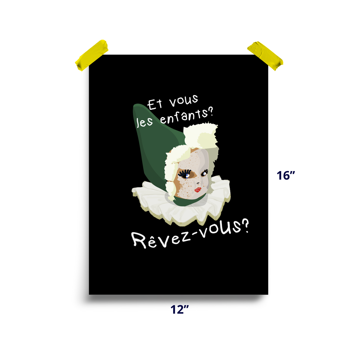 Affiche - Mario "Rêvez-vous?"