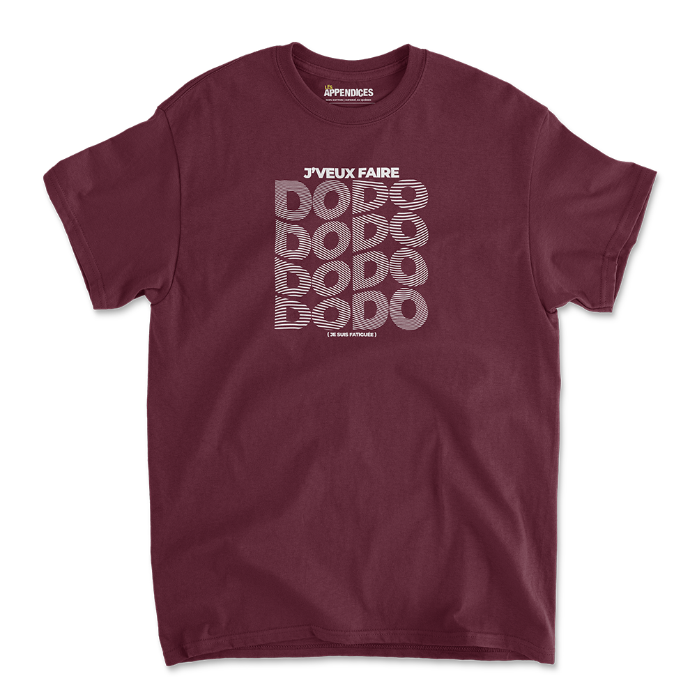 T-shirt Unisexe - J'veux faire dodo
