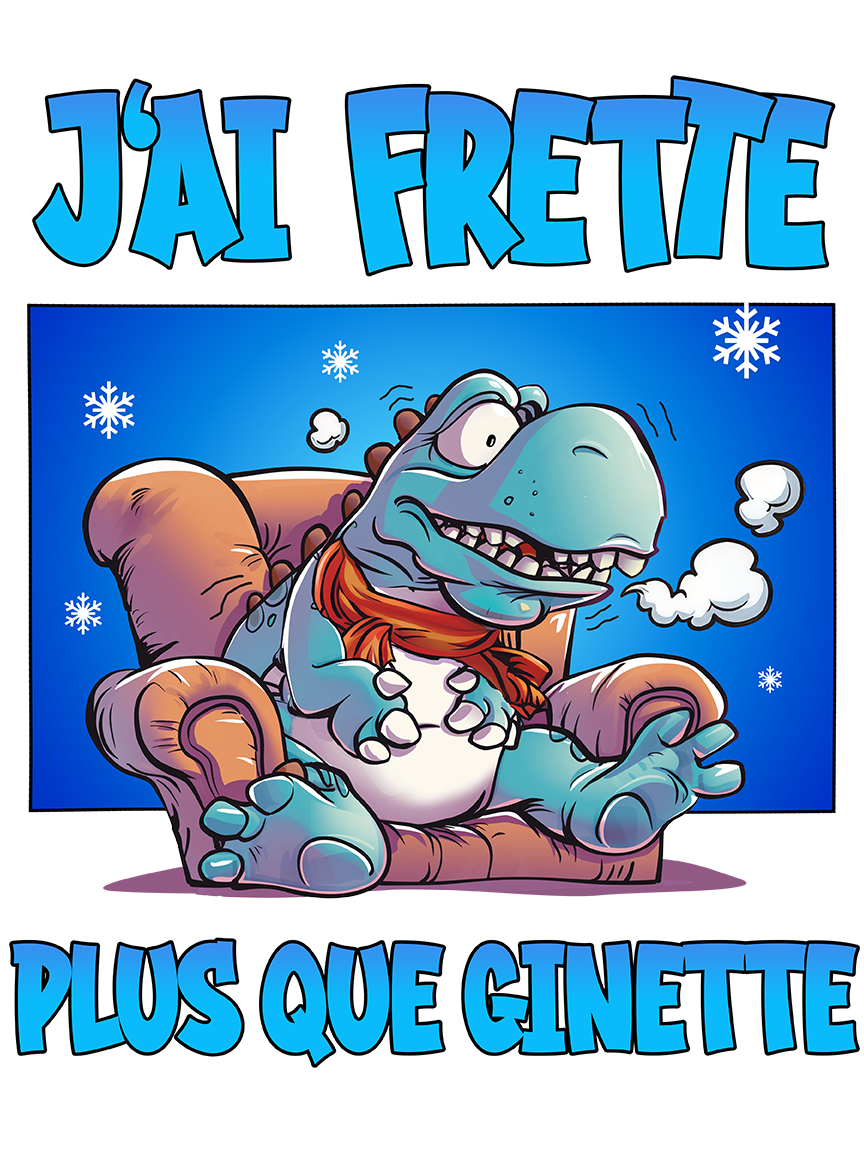 Affiche - J'ai frette RETRO