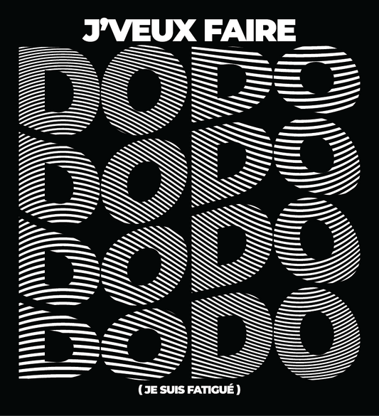 T-shirt Unisexe - J'veux faire dodo