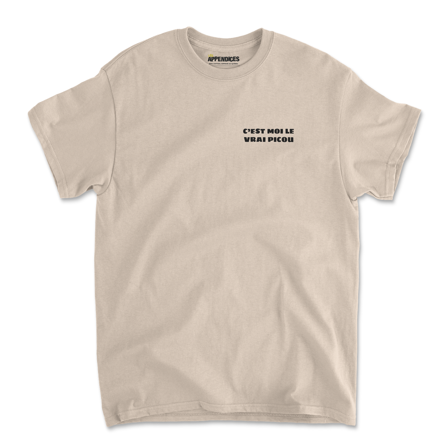 T-shirt unisexe - C'est moi le vrai Picou
