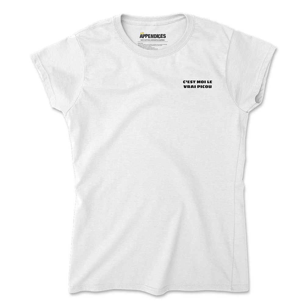 T-shirt femme - C'est moi le vrai Picou