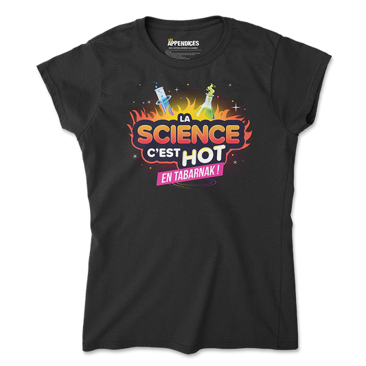 T-shirt femme - La science c'est hot
