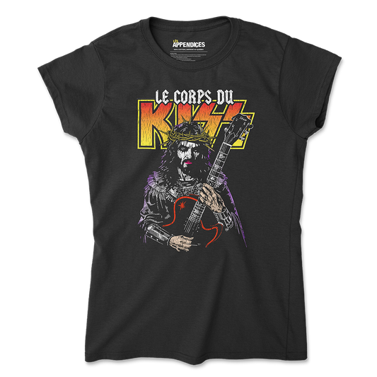 T-shirt femme - Le corps du Kiss