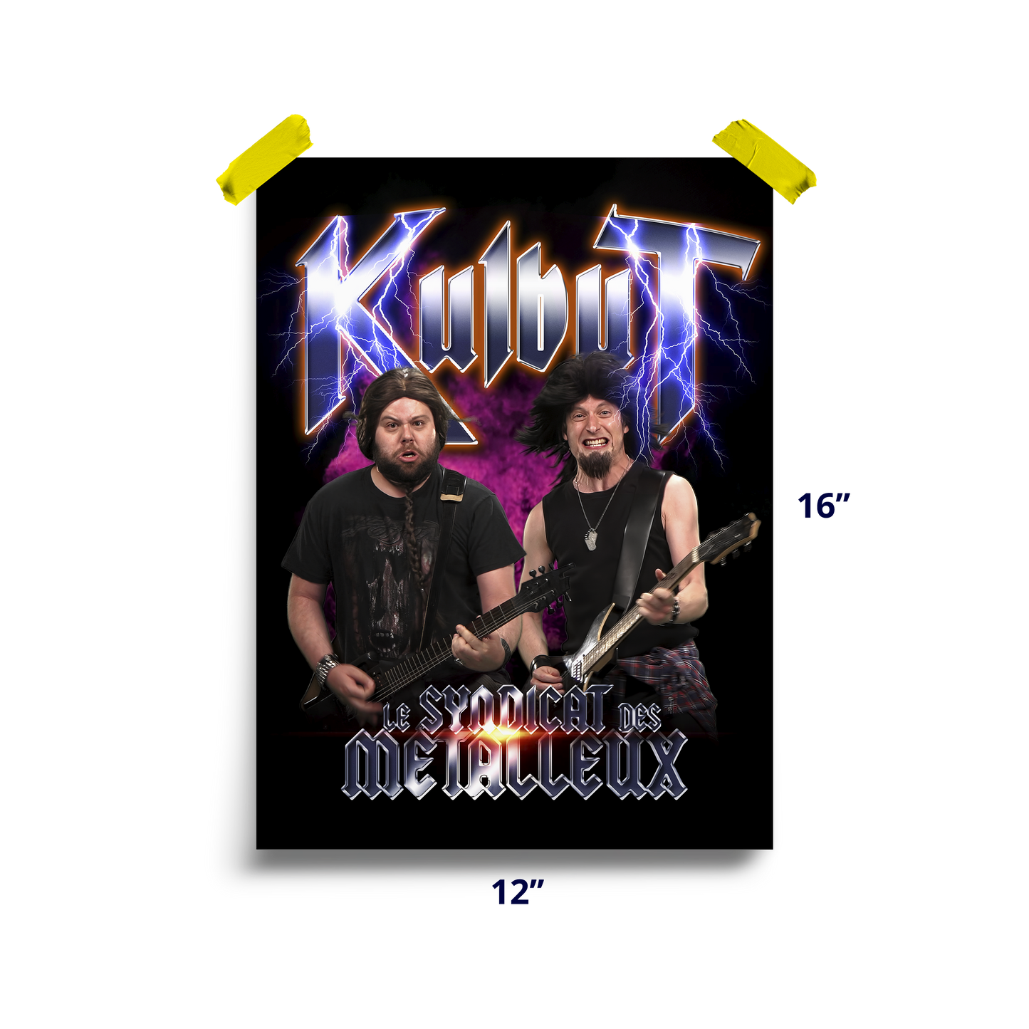 Affiche - Kulbut "Le Syndicat des métalleux"