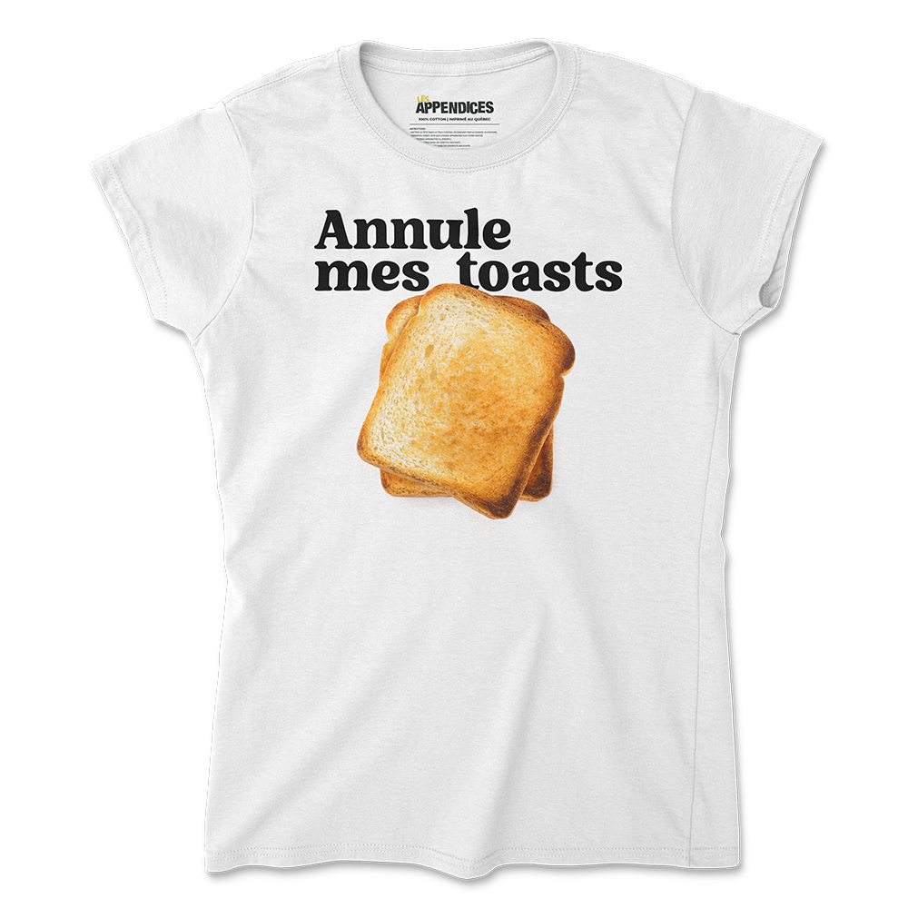 T-shirt femme - Annule mes toasts