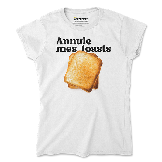 T-shirt femme - Annule mes toasts