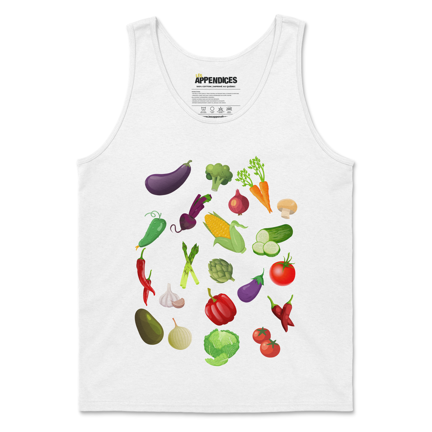 Camisole avec des légumes
