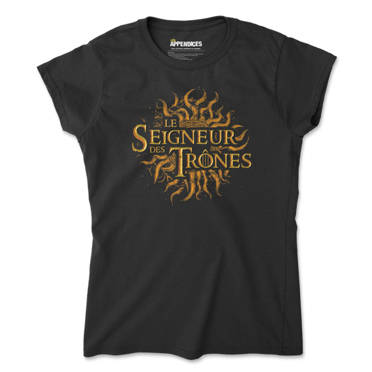 T-shirt femme - Le seigneur des trones (logo)