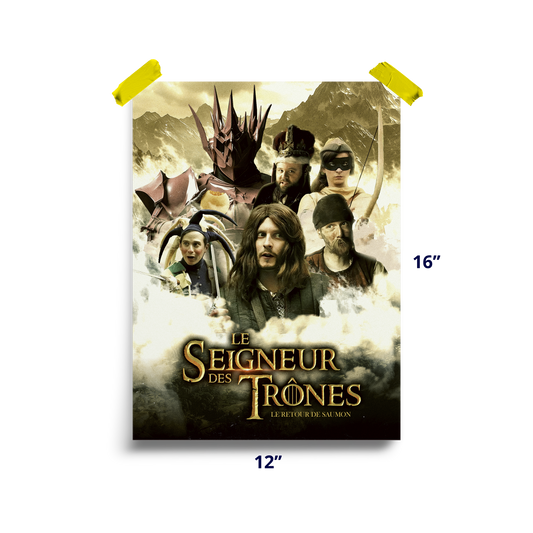 Affiche - Le Seigneur des Trones