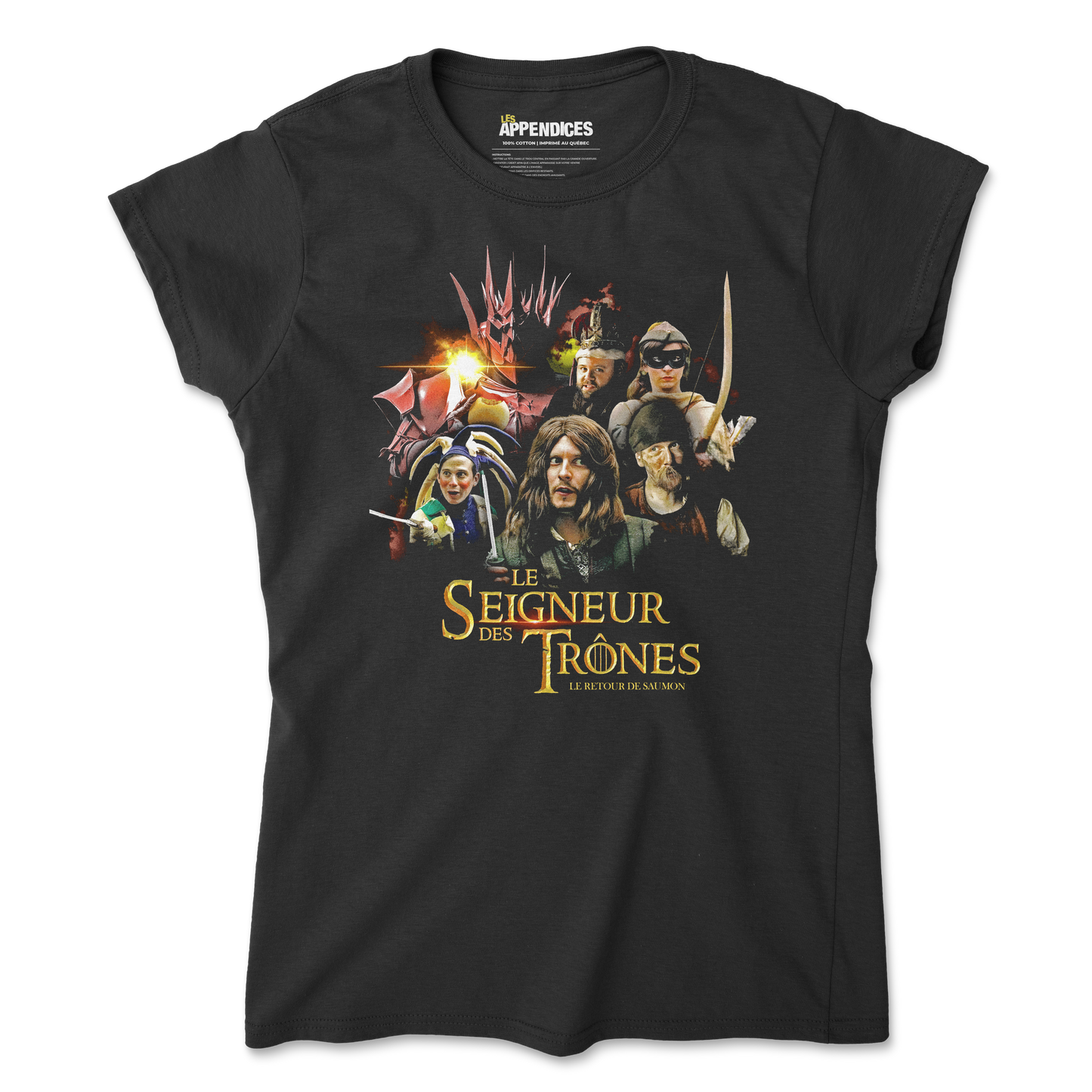 T-shirt femme - Le seigneur des trones (personnages)