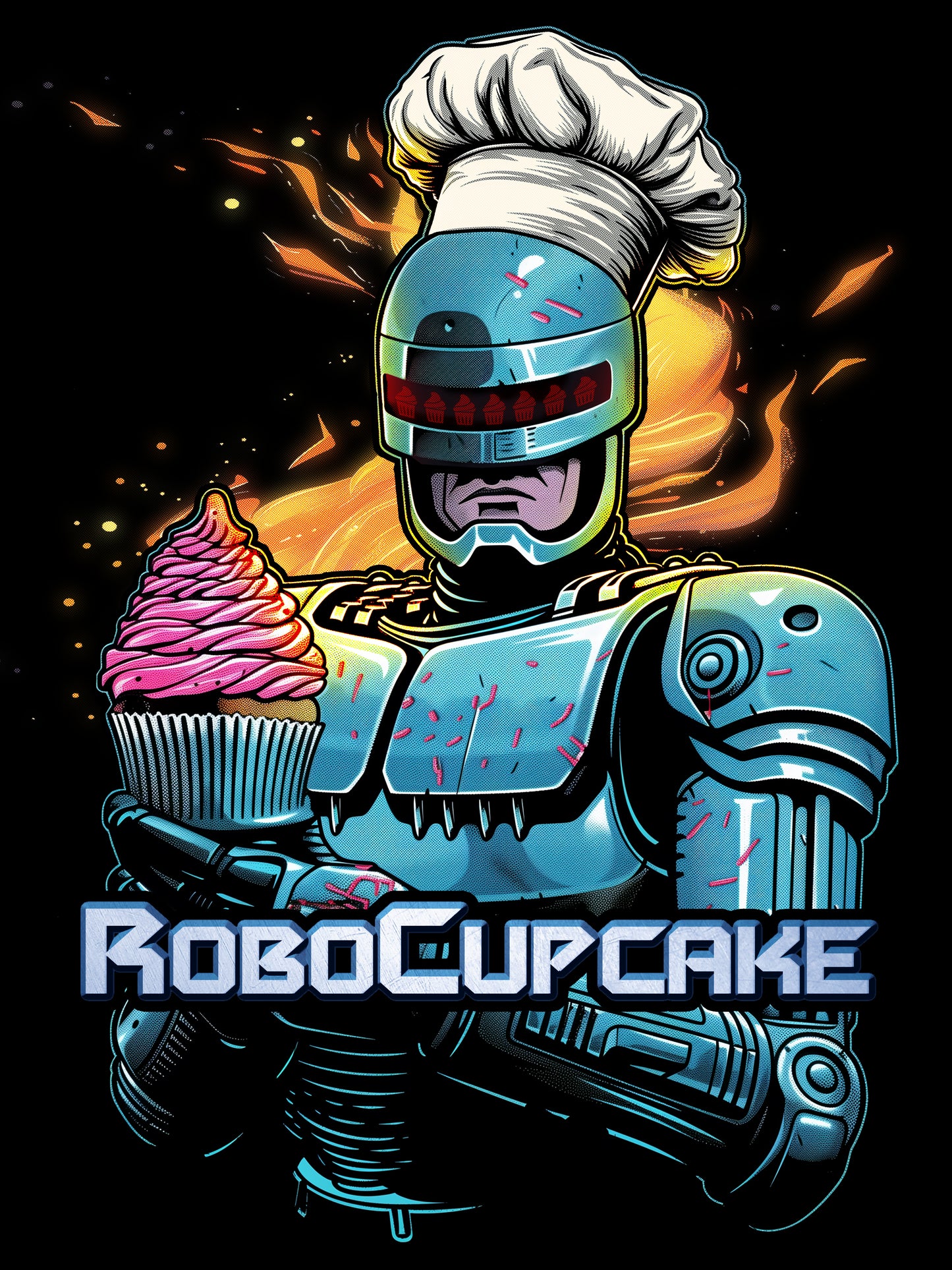 T-Shirt femme - Robocupcake