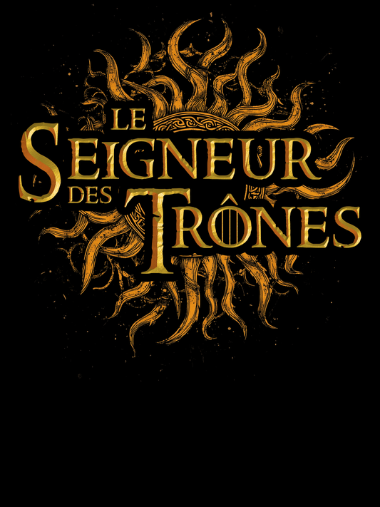 T-shirt Unisexe - Le Seigneur des Trones (Logo)
