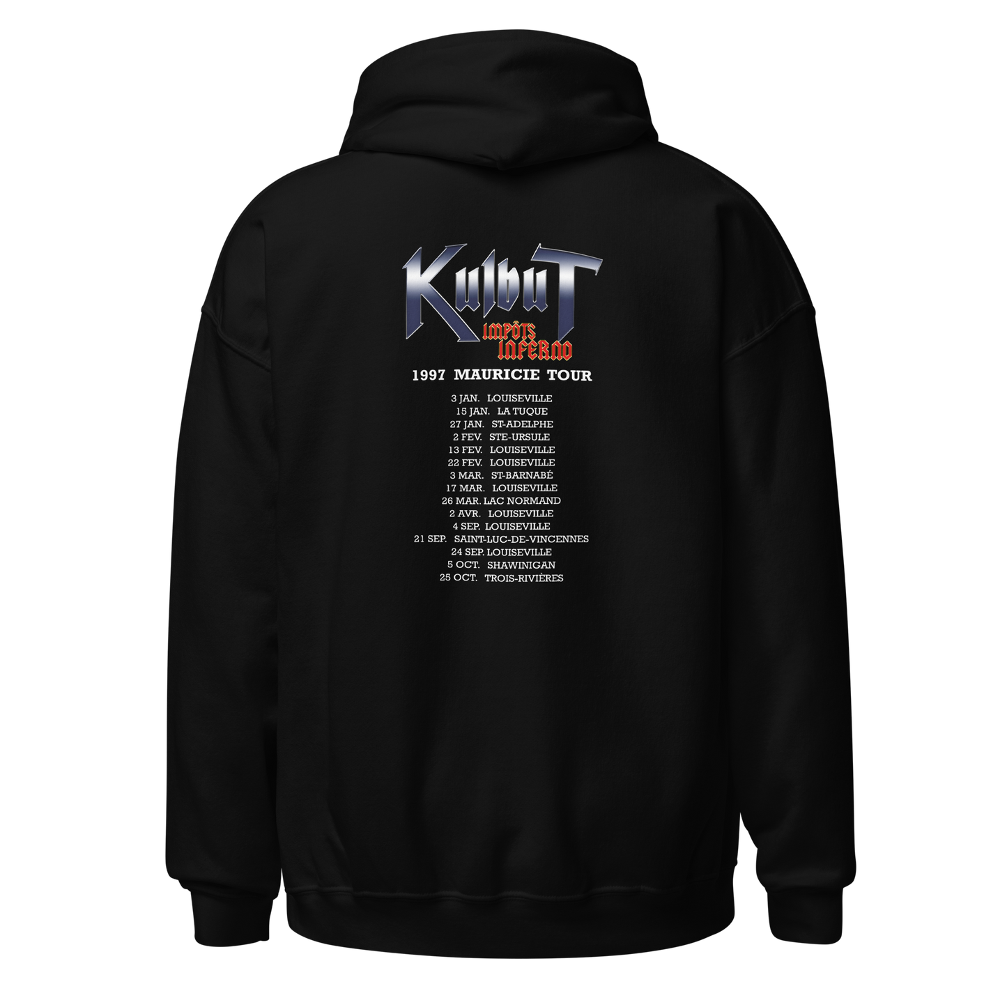Hoodie - Kulbut "Impôts Inferno"