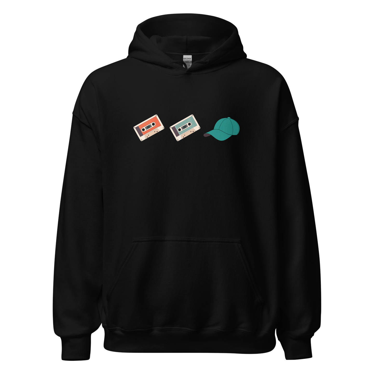 Hoodie - Cassette Cassette Casquette (Icônes)