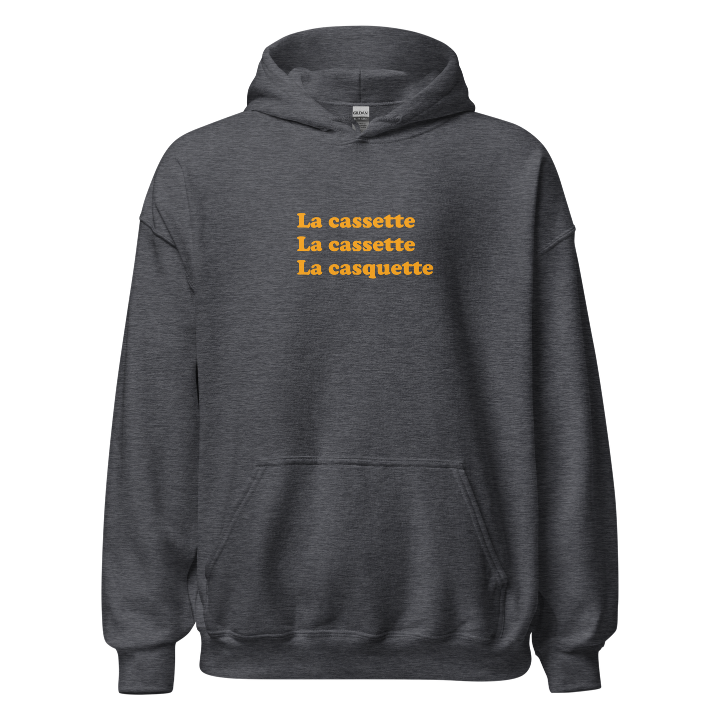 Hoodie - Cassette cassette casquette (texte)