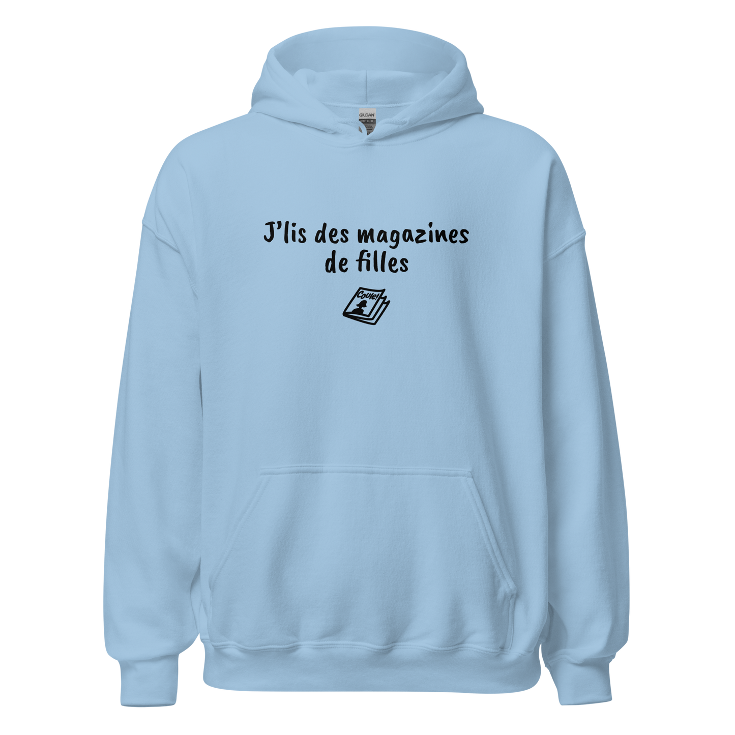 Hoodie - J'lis des magazines de filles