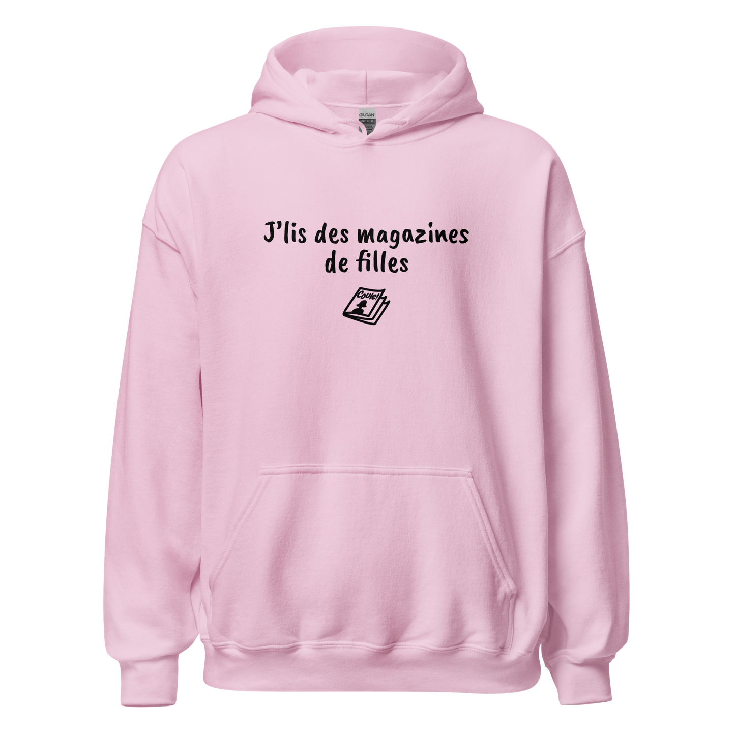 Hoodie - J'lis des magazines de filles
