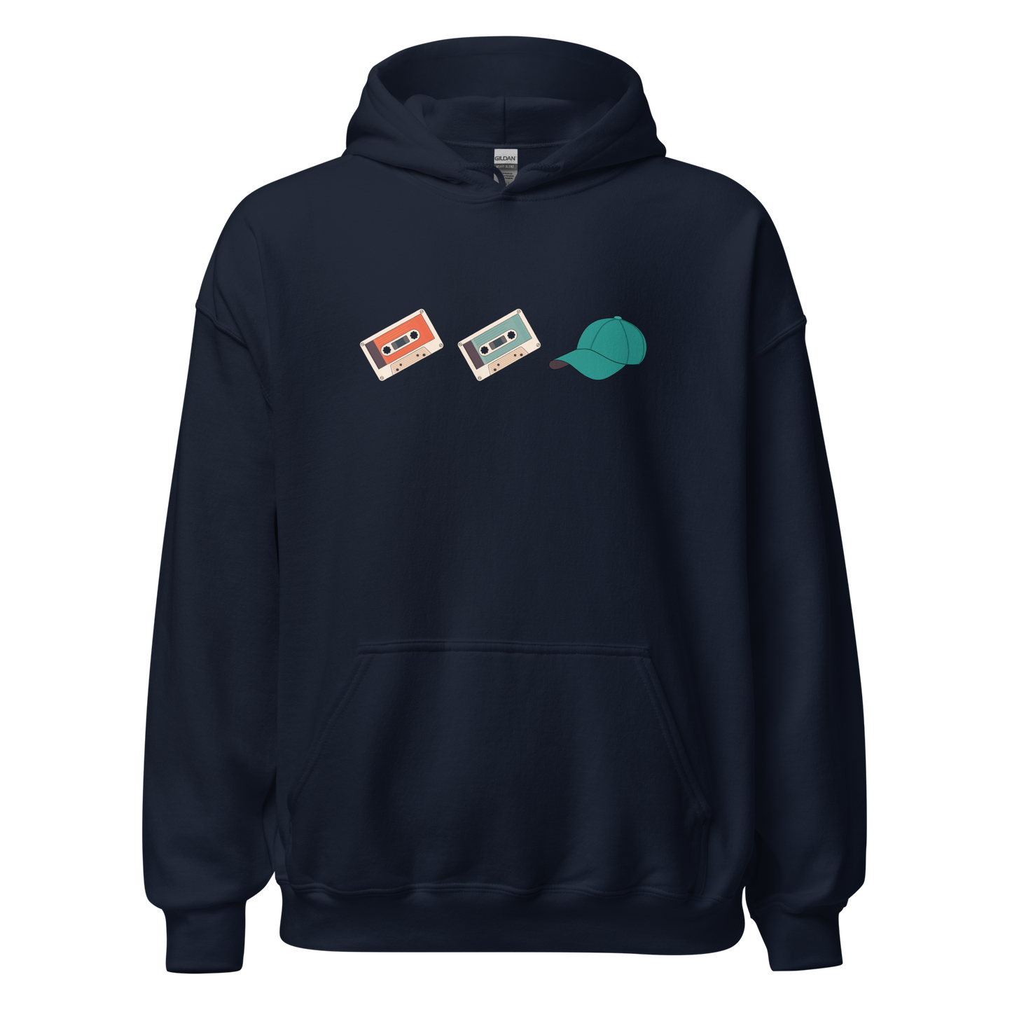 Hoodie - Cassette Cassette Casquette (Icônes)