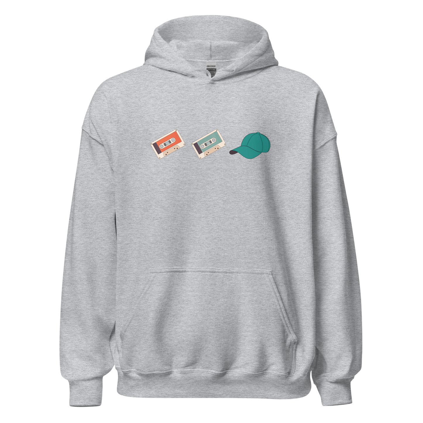 Hoodie - Cassette Cassette Casquette (Icônes)