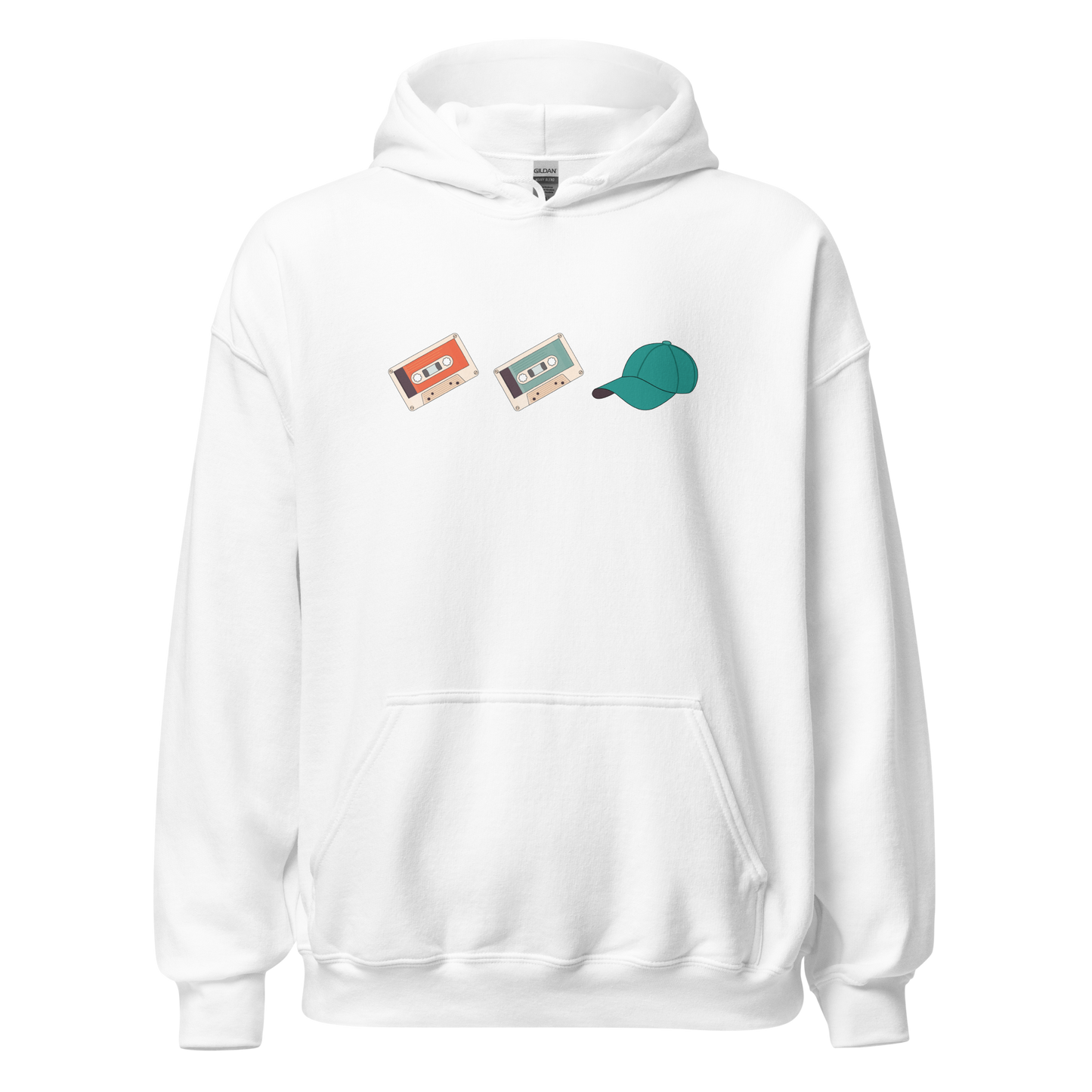 Hoodie - Cassette Cassette Casquette (Icônes)