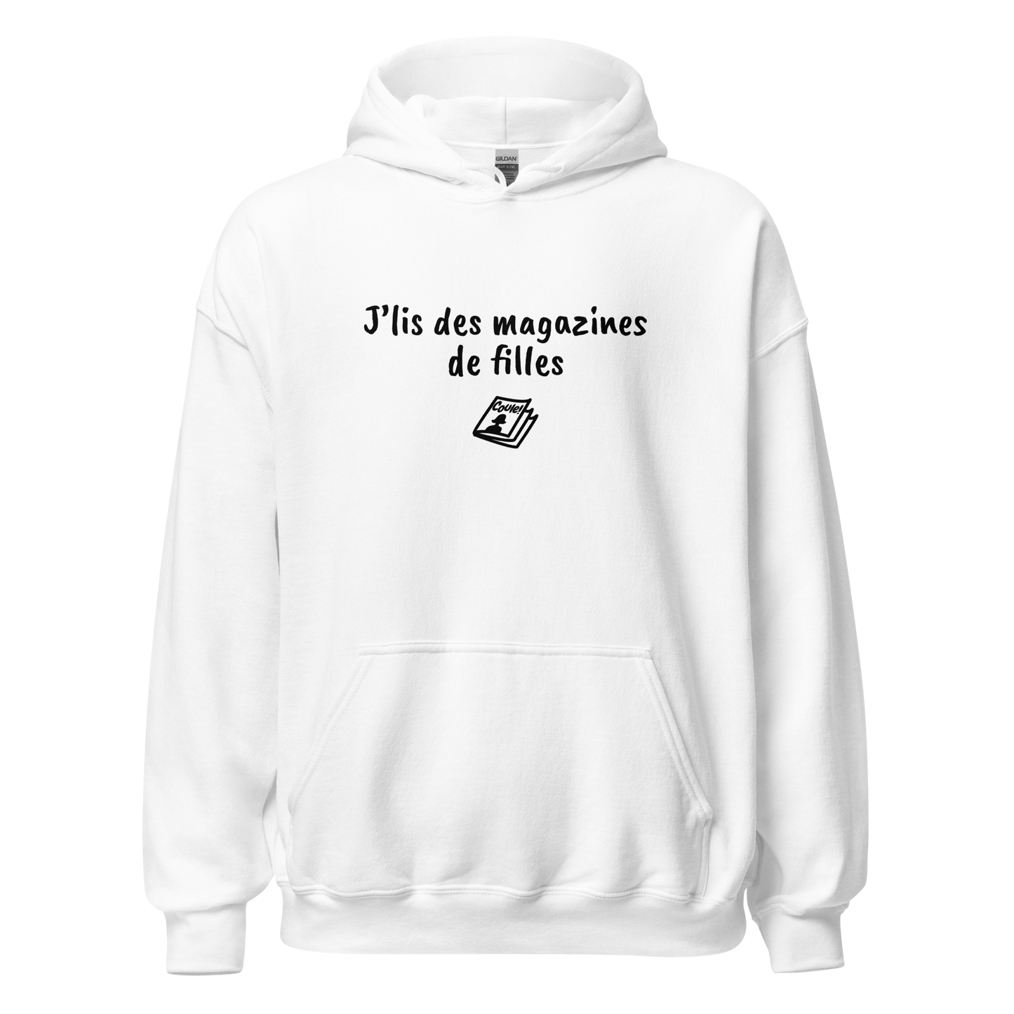 Hoodie - J'lis des magazines de filles