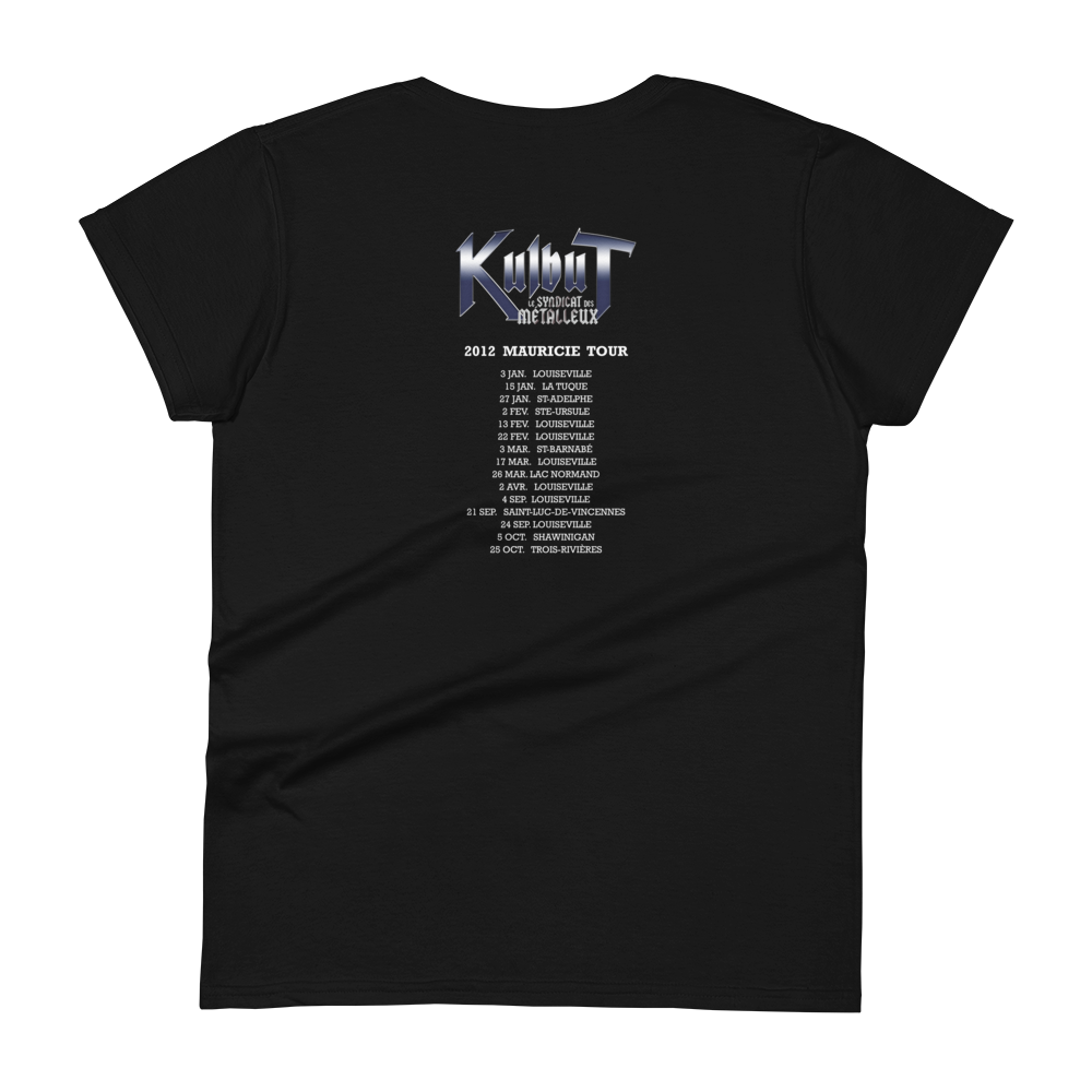 T-shirt femme - Kulbut "Le syndicat des métalleux"