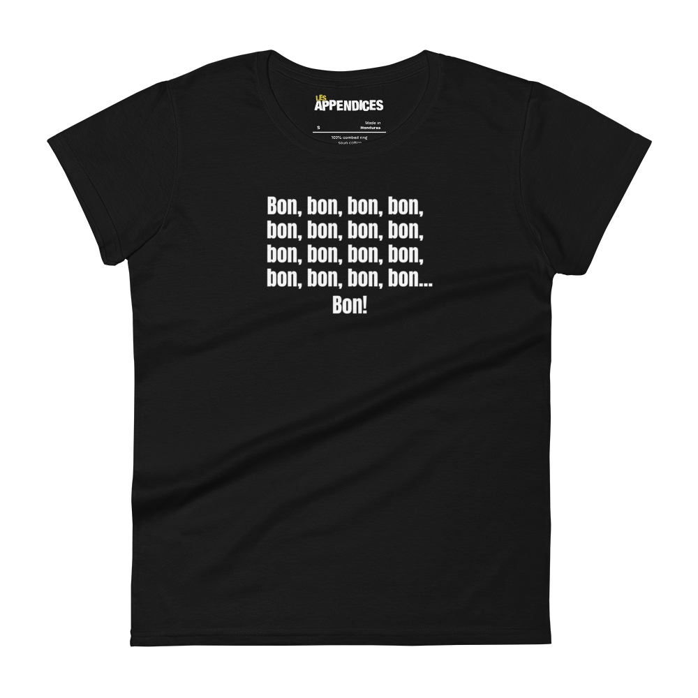 T-shirt femme - Bon bon bon!