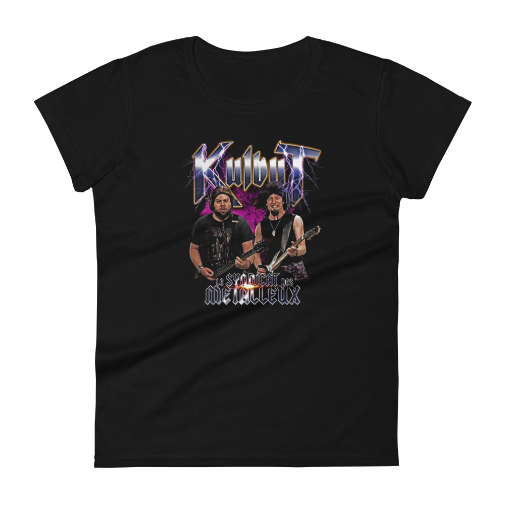 T-shirt femme - Kulbut "Le syndicat des métalleux"