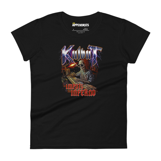 T-shirt femmes - Kulbut "Impôts Inferno"