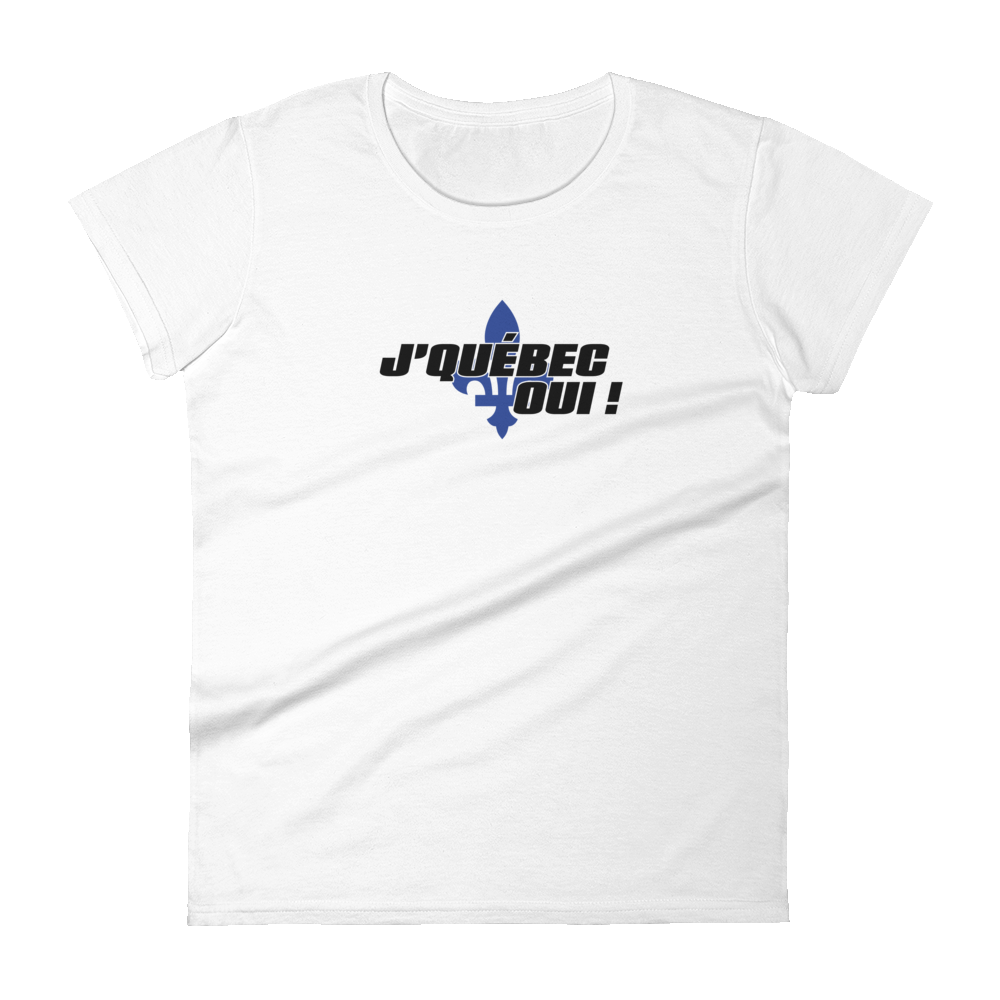 T-shirt femme - J'Québec oui