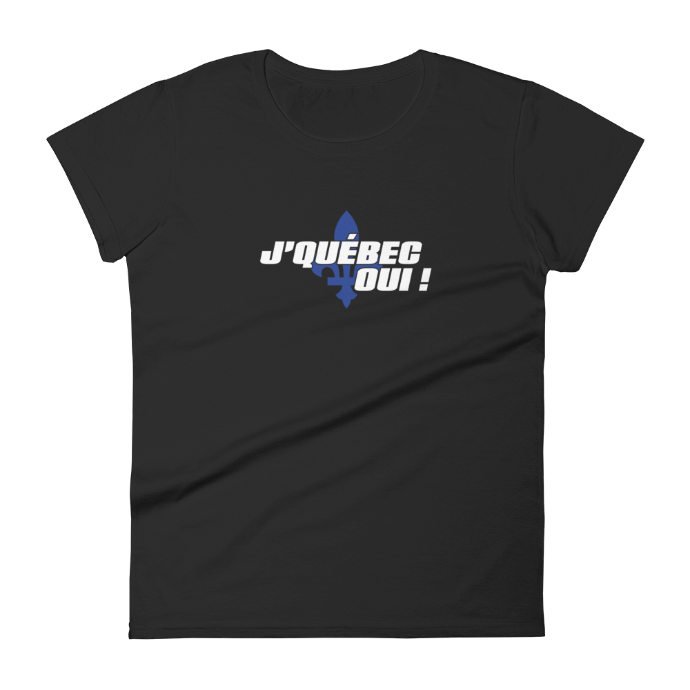 T-shirt femme - J'Québec oui