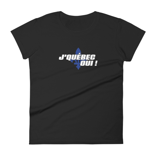 T-shirt femme - J'Québec oui