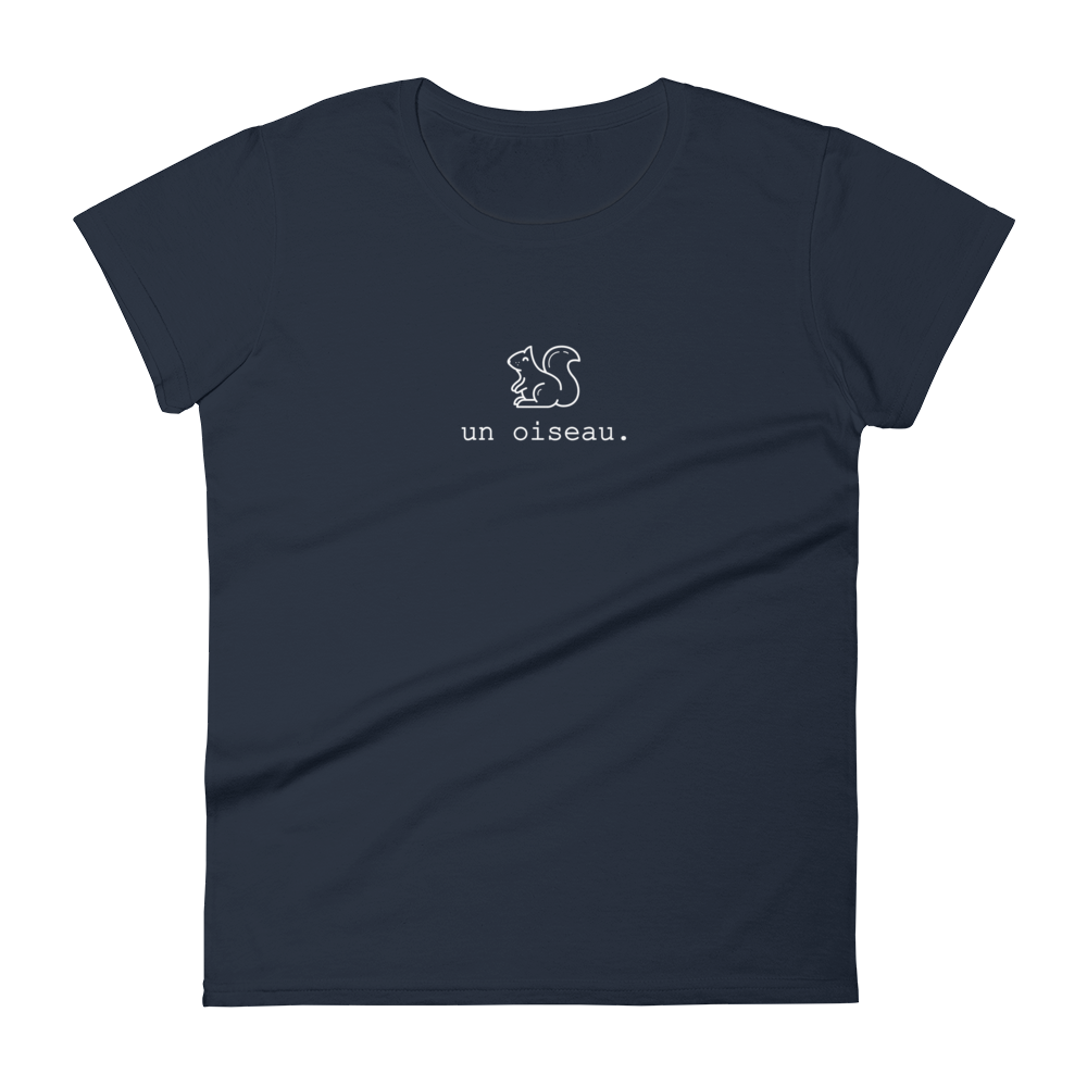 T-shirt femme - Un oiseau.