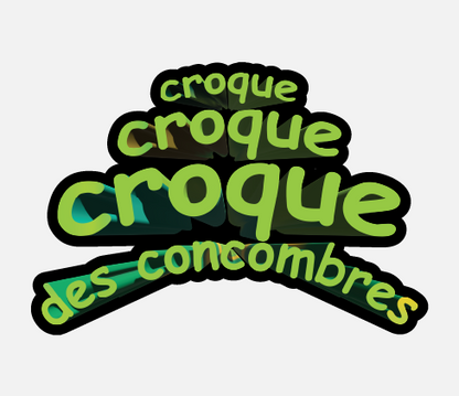 Hoodie - Croque des concombres