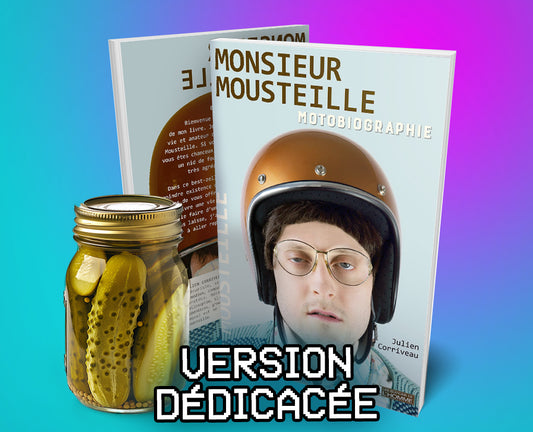 Livre - Monsieur Mousteille Motobiographie (Dédicacée)
