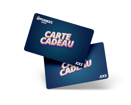 Carte-Cadeau de La Boutique des Appendices