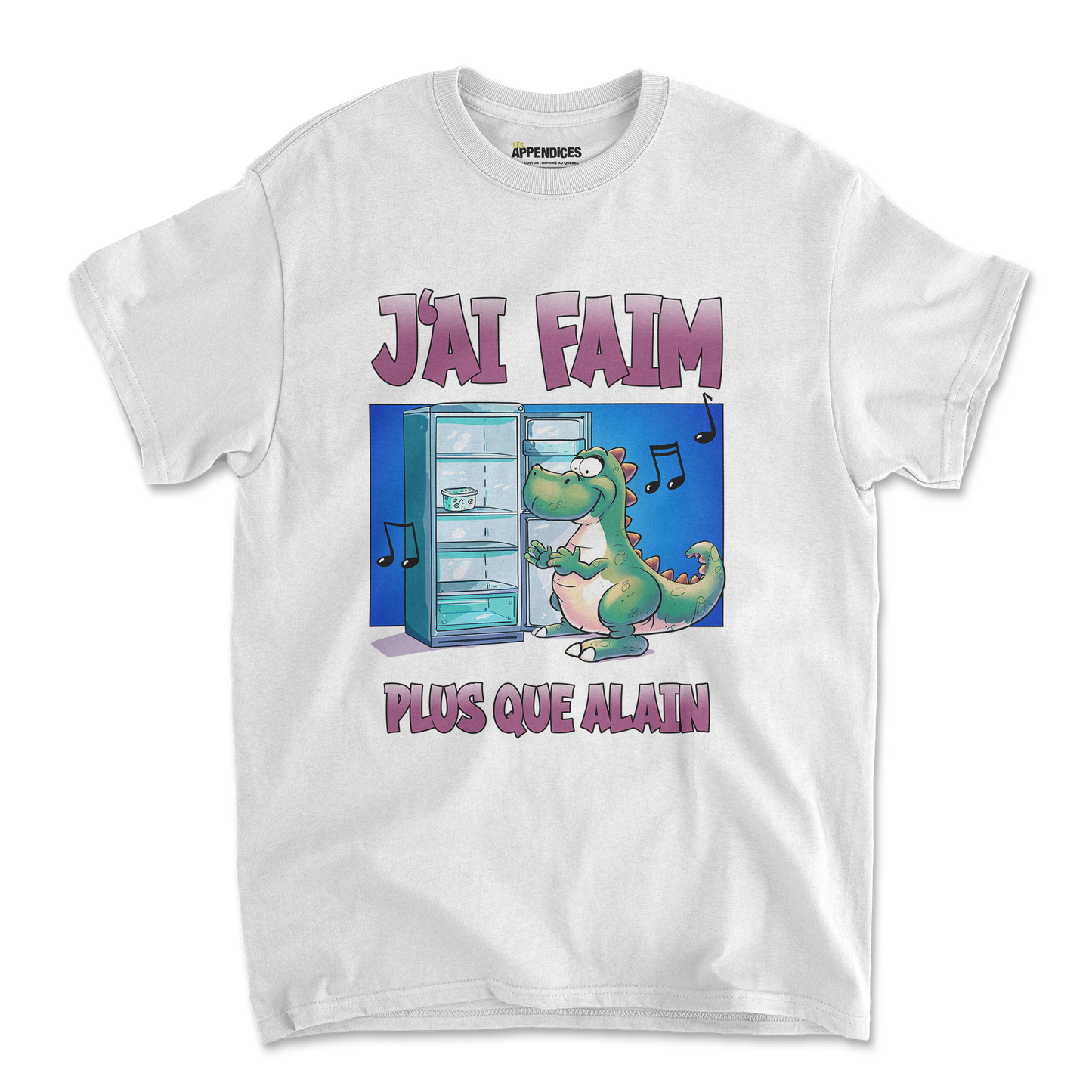 T-shirt unisexe - J'ai faim RETRO