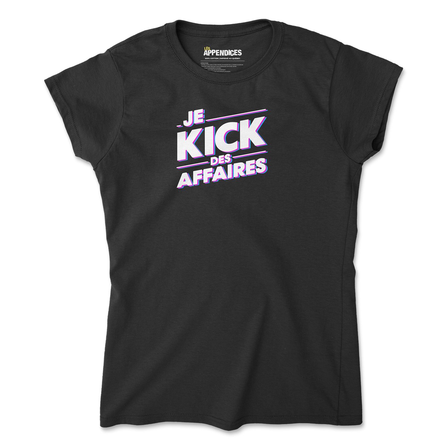 T-shirt femme - Je kick des affaires