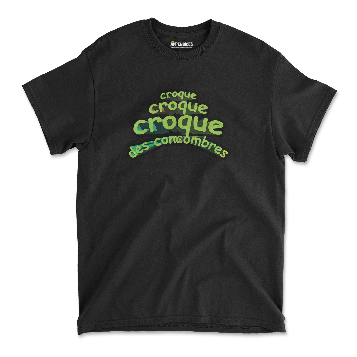 T-shirt unisexe - Croque des concombres