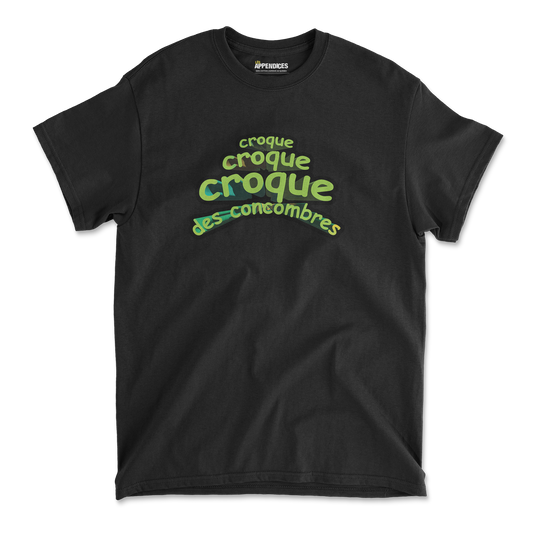 T-shirt unisexe - Croque des concombres