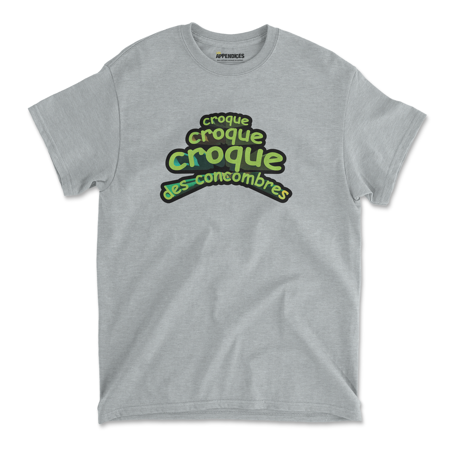 T-shirt unisexe - Croque des concombres