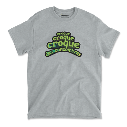 T-shirt unisexe - Croque des concombres