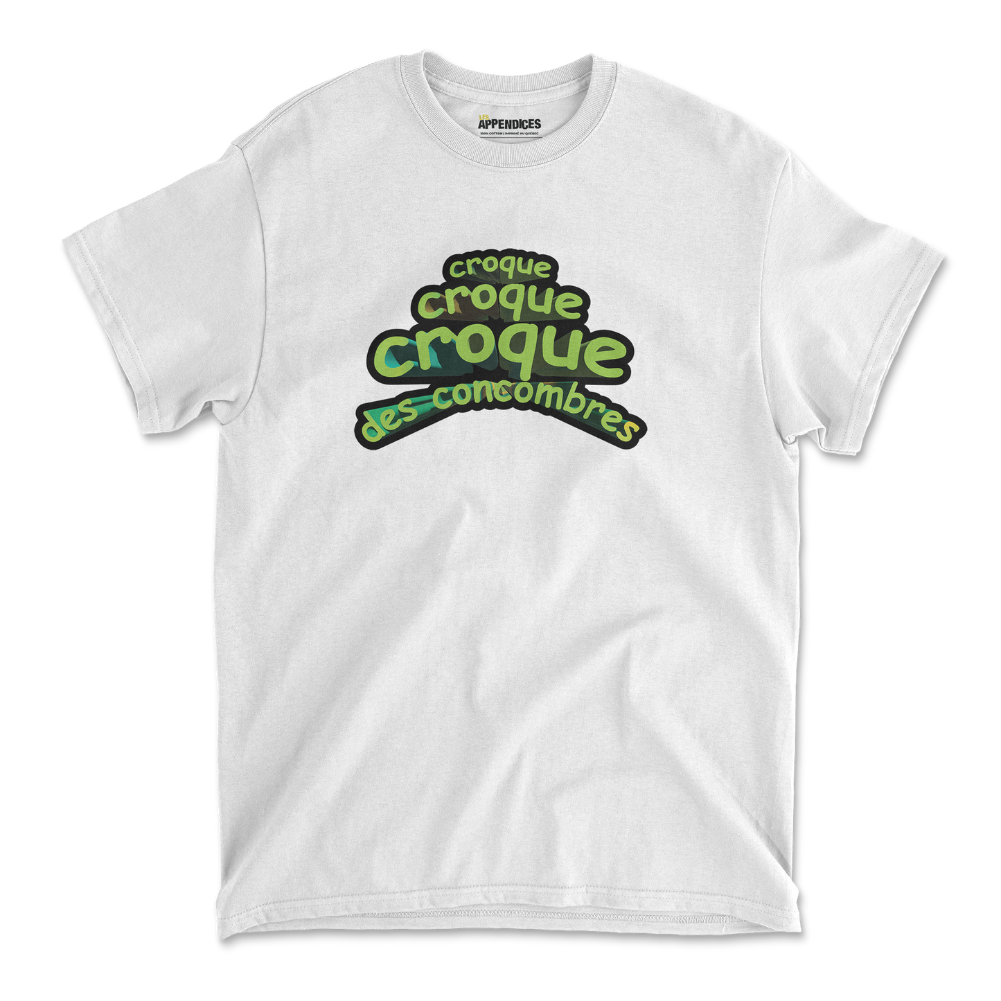 T-shirt unisexe - Croque des concombres