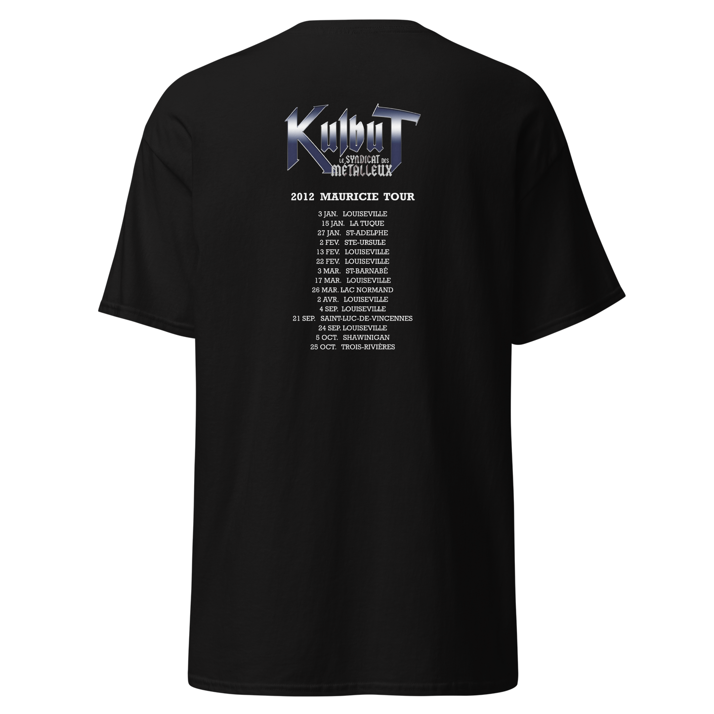 T-shirt unisexe - Kulbut "Le Syndicat des métalleux"