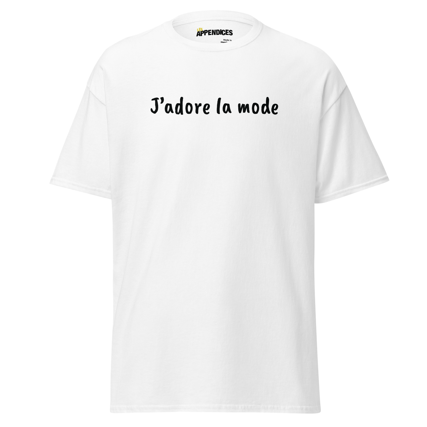 T-shirt unisexe - J'adore la mode
