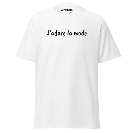 T-shirt unisexe - J'adore la mode