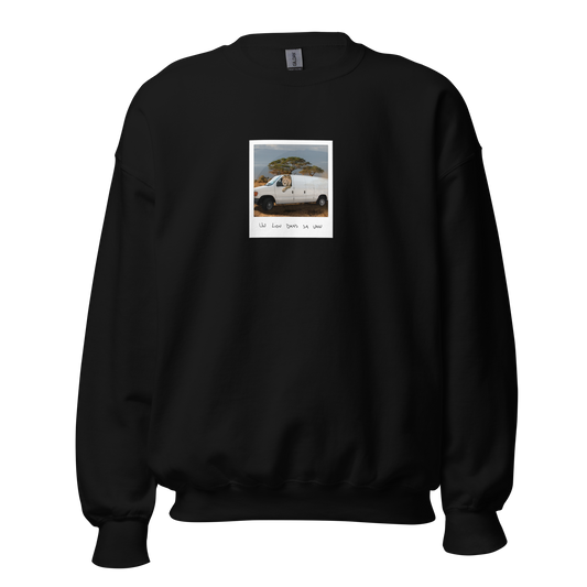 Crewneck - Un lion dans sa van