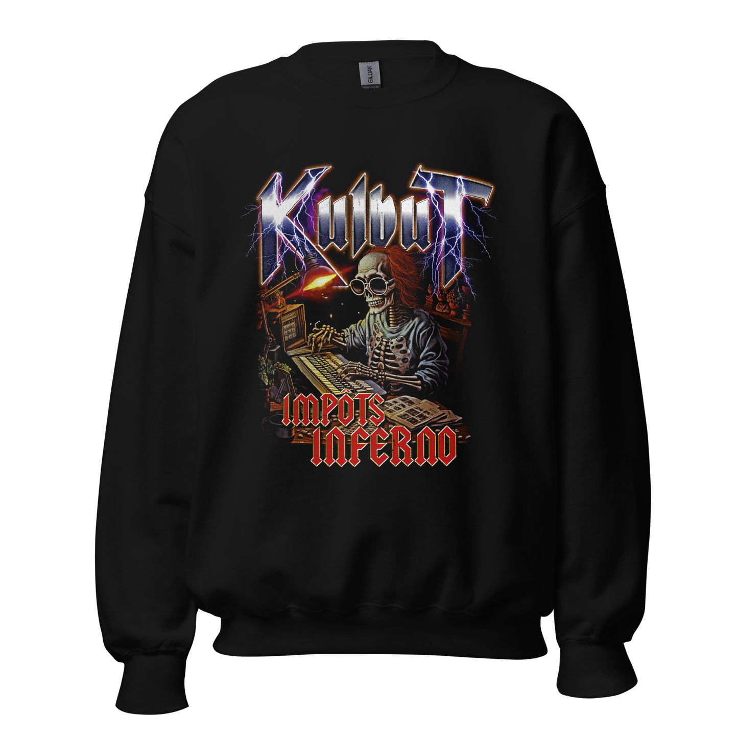 Crewneck - Kulbut "Impôts Inferno"